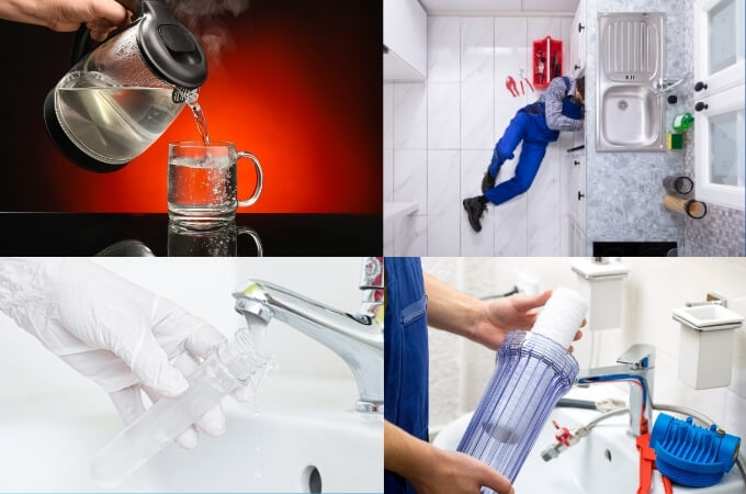 four-images-of-taps-and-treatment-cloudy-tap-water